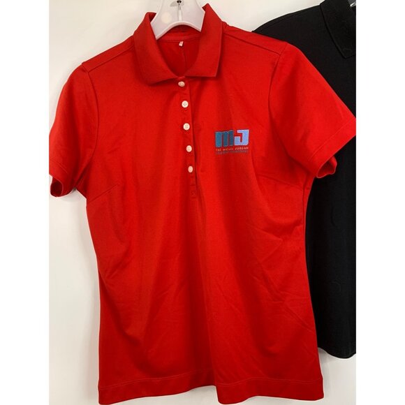 Lot of 2 Womens Golf Polo Largs Tops Nike Jordan Ralph Lauren EUC 8845 - Picture 6 of 10